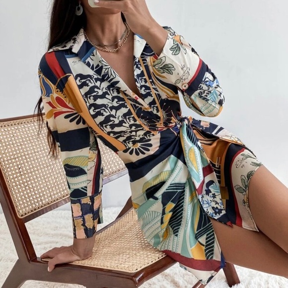 Shein wrap dress - Picture 6 of 7